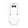Hudson Baby Infant Boy Cotton Layette Set, Navy Beige Gentleman - 4 of 4