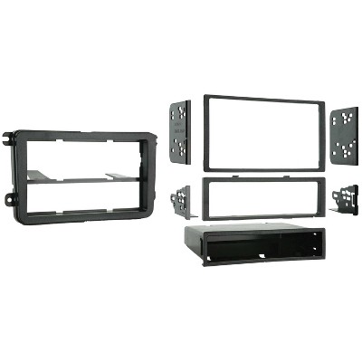 Metra® Single- or Double-DIN ISO Installation Multi Kit for 2005 and Up Volkswagen® in Black