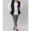 Women's VEST WITH BELT - mat fashion - 4 of 4