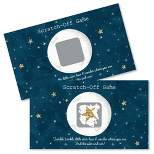 Big Dot of Happiness Twinkle Twinkle Little Star - Baby Shower or Birthday Party Game Scratch Off Cards - 22 Count