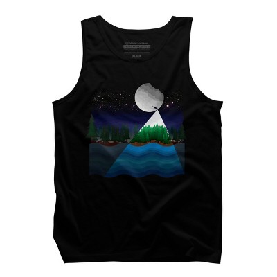 Men's Design By Humans Christmas night By recklessframee Tank Top
