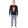 The Flintstones Tight Fit Cotton Matching Family Pajama Set - 3 of 4