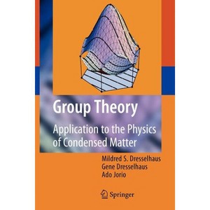Group Theory - by  Mildred S Dresselhaus & Gene Dresselhaus & Ado Jorio (Paperback) - 1 of 1