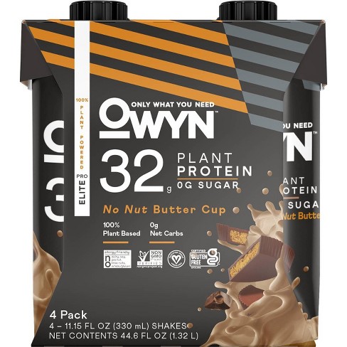 Save on OWYN Plant Protein Shakes No Nut Butter Cup - 4 pk Order Online  Delivery