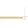 EVERLY JEWELRY | Silver 4.2mm Foxtail Chain Bracelet, 7.5 inch - Multiple Metal Color Options - 3 of 4