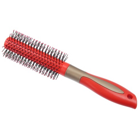 Unique Bargains Plastic Handle Round Hairbrush Salon Styling Bristles Hair  Combs : Target