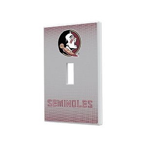 NCAA ACC Universities Linen Hidden-Screw Light Switch Plate for Single Toggle - 1 of 4