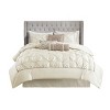 Racxily 7-Piece Tufted Comforter Set, Full Size Bedding Collection with Elegant Design - 2 of 4