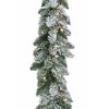 Kurt Adler 9 Foot Pre-Lit Warm White LED Snow Pine Garland - 2 of 4