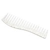 Unique Bargains Wide Tooth Hair Comb All Purpose Detangling Styling Comb Plastic Clear 1 Pcs - 2 of 4