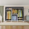 VIPEK V3C Portable Closet with Cover, Covered Clothes Rack  Enclosed Clothing Rack with Shelves & Side Hooks, 950lbs Weight Capacity - 2 of 4