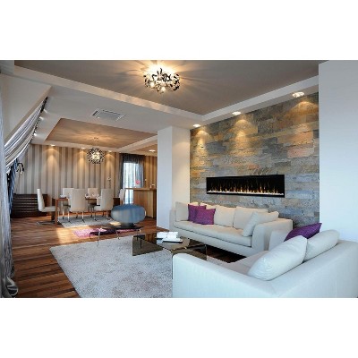 Dimplex IgniteXL 74" Black Linear Electric Fireplace