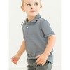 RuggedButts Boys Knit Short Sleeve Performance Polo - 3 of 4