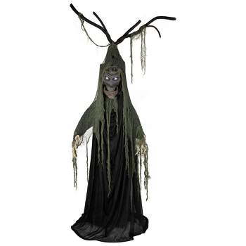 Northlight 7' Animated Tree Man Halloween Decoration with Lighted Eyes