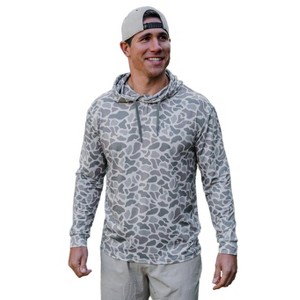 Burlebo Men's Long Sleeve Hoodie Sweatshirt - 1 of 2