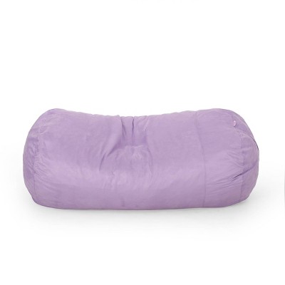 8' Liberty Modern Microfiber Pastel Bean Bag - Christopher Knight Home