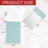 Unique Bargains Stainless Steel Pocket Travel PU Leather Mini Mirror - 2 of 4