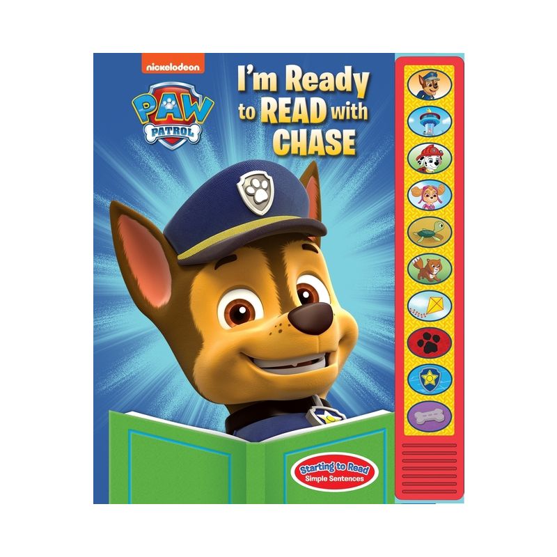 Nickelodeon Paw Patrol: I'm Ready to Read with Chase Sound Book - by  Pi Kids (Mixed Media Product), 1 of 2