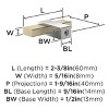 Amerock Mulino Cabinet or Furniture Knob - 2 of 3