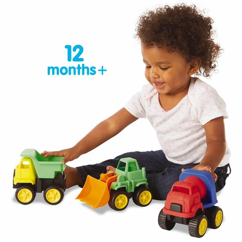 Kidoozie Little Tuffies Vehicle Toys for Ages 12 Months and Up, 2 of 9
