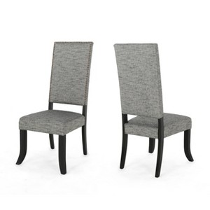 Set of 2 Coquille Glam Dining Chair Taupe - Christopher Knight Home, Brown