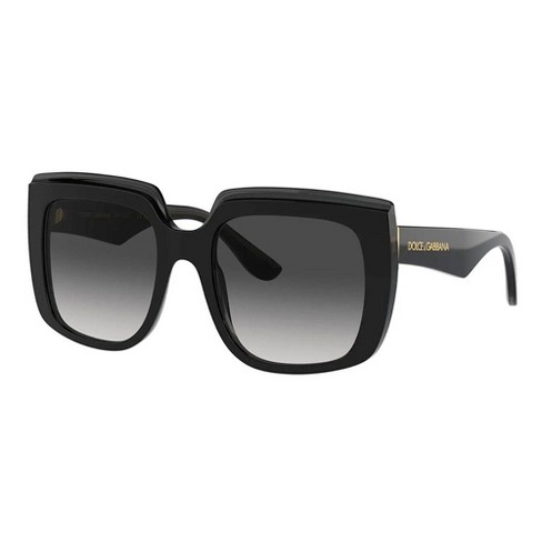 Dolce & Gabbana Dg 4414 501/8g Womens Square Sunglasses Black On ...