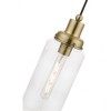 Livex Lighting Oakhurst 1 - Light Pendant in  Antique Brass - 2 of 4