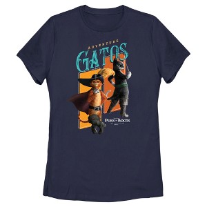Women's Puss in Boots: The Last Wish Adventure Gatos T-Shirt - 1 of 4