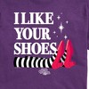 Men's - Wizard of Oz - I Like Your Shoes Ruby Slippers Short Sleeve Graphic T-Shirt - 2 of 4
