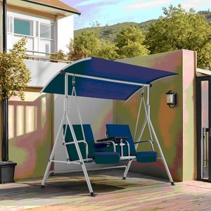 EROMMY Outdoor Swing Chair for Patio Bedroom Balcony - 1 of 4