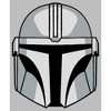 Men's Star Wars: The Mandalorian Din Djarin Helmet T-Shirt - 2 of 4