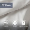 6Pcs Reversible Cotton coverlet Set Intricate Damask Quilted Transitional Bedding for All Seasons, Cotton Blend with Embroidered Pillows - 4 of 4