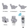 NicBex Linen Lift Recliner Chair for Elderly,Massage Chairs with Vibration Massage and Lumbar Heating,Reclining Chairs for Living Room - 4 of 4