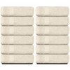 White Classic Luxury 100% Cotton Washcloths Set of 12 - 13x13" - 2 of 4