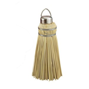 HIC Kitchen 6-Inch Natural Corn Husk Amish Broom Cake Tester - 1 of 4