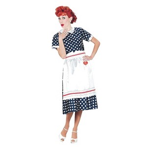 Halloween Express Women's I Love Lucy Polka Dot Dress Costume - 1 of 1