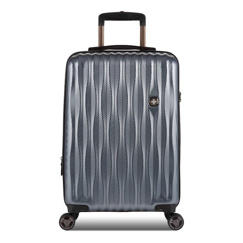  SWISSGEAR Energie Hardside Carry On Spinner Suitcase, 3 of 14