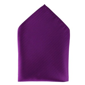 Ascentix Etched Herringbone Twist Pocket Square - 1 of 3
