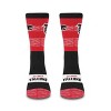 NFL Atlanta Falcons Youth Mixer Crew Socks: Cushioned Heel & Toe, Knit Fabric - 2 of 3