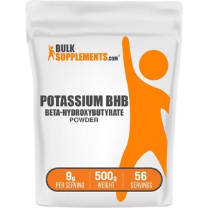 BulkSupplements BHB Beta-hydroxybutyrate (Potassium) Powder - 1 of 4