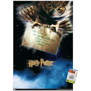 Trends International Harry Potter and the Sorcerer's Stone - Owl One Sheet Unframed Wall Poster Prints - 1 of 4