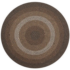 Woodbridge Braid Collection 100% Wool Durable Mildew & Moisture Resistant Reversible Indoor Area Utility Rug - Better Trends - 1 of 3