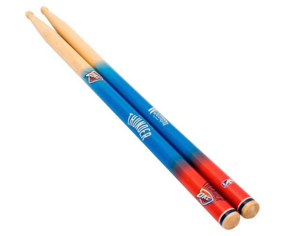 Woodrow Guitars NBA Collectible Drum Sticks Oklahoma City Thunder 5A