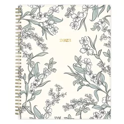 2023 Planner Weekly/Monthly 8.5"x11" Tuberose - The Everygirl for Blue Sky