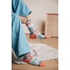 STANCE x WADE Men's Floral Print Fronder Crew Socks - Blue L - 4 of 4