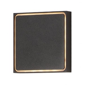 ET2 Lighting Alumilux Outline 1 - Light Wall Light in  Black - 1 of 1