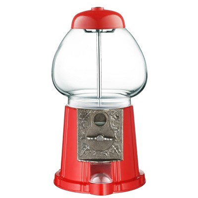 Great Northern Popcorn Gumball Machine with Glass Globe - Red