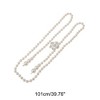 Unique Bargains Women's Faux Pearl Waist Chain 1 Pc - 3 of 4