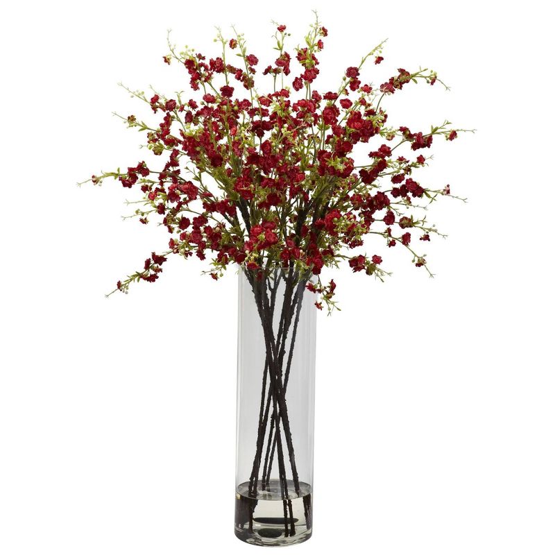 Nearly Natural 38-in Giant Cherry Blossom Arrangement, 3 of 7