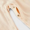 Baby Sweet Potato Hooded Romper - Cat & Jack™ Cream - 4 of 4